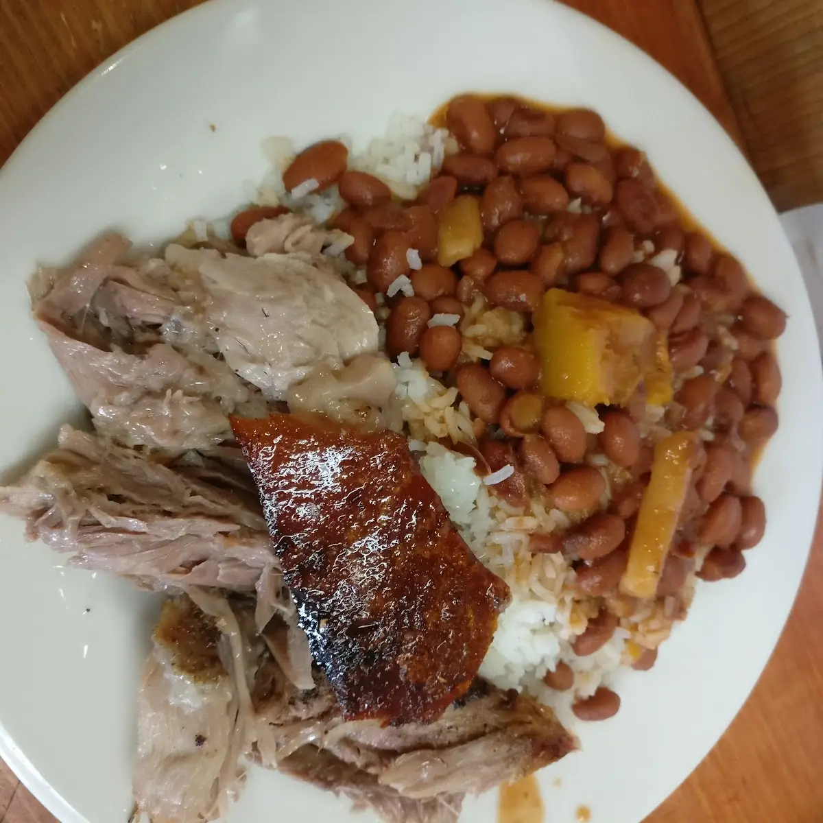 Roast Pork Pernil Asado with Two Sides