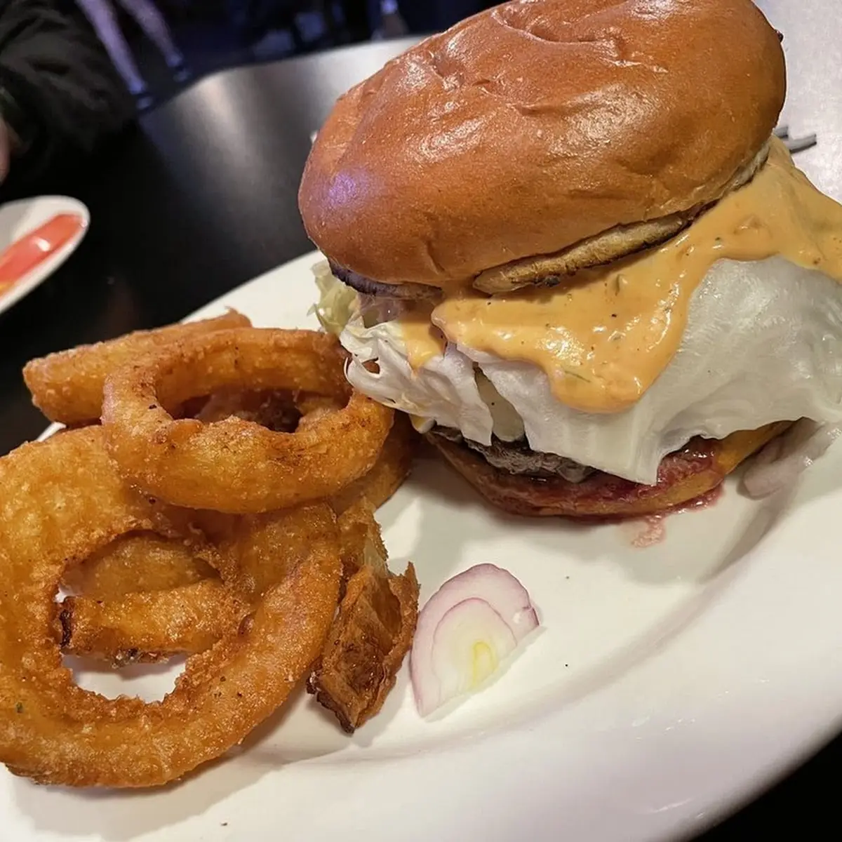 The Black and Bleu Burger