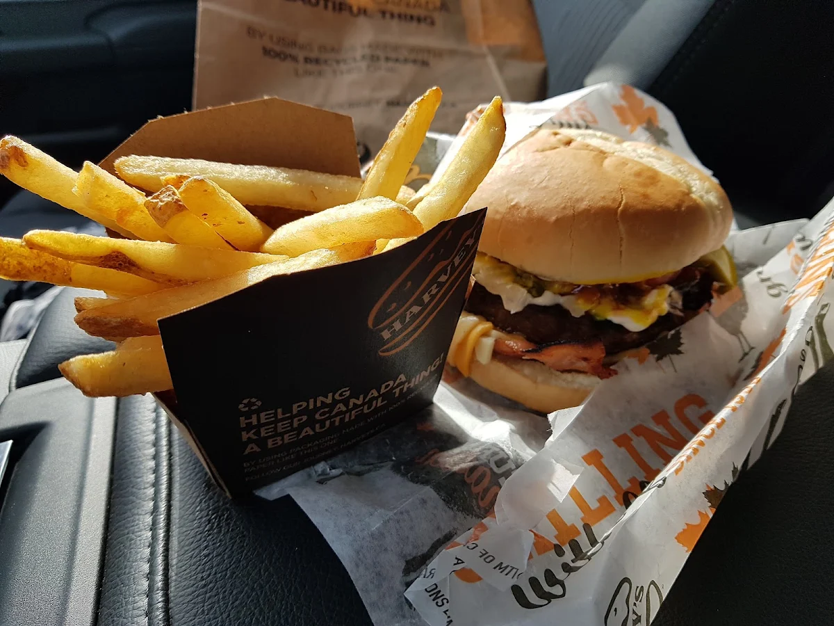 Angus Trois Fromages Et Bacon, Harvey's