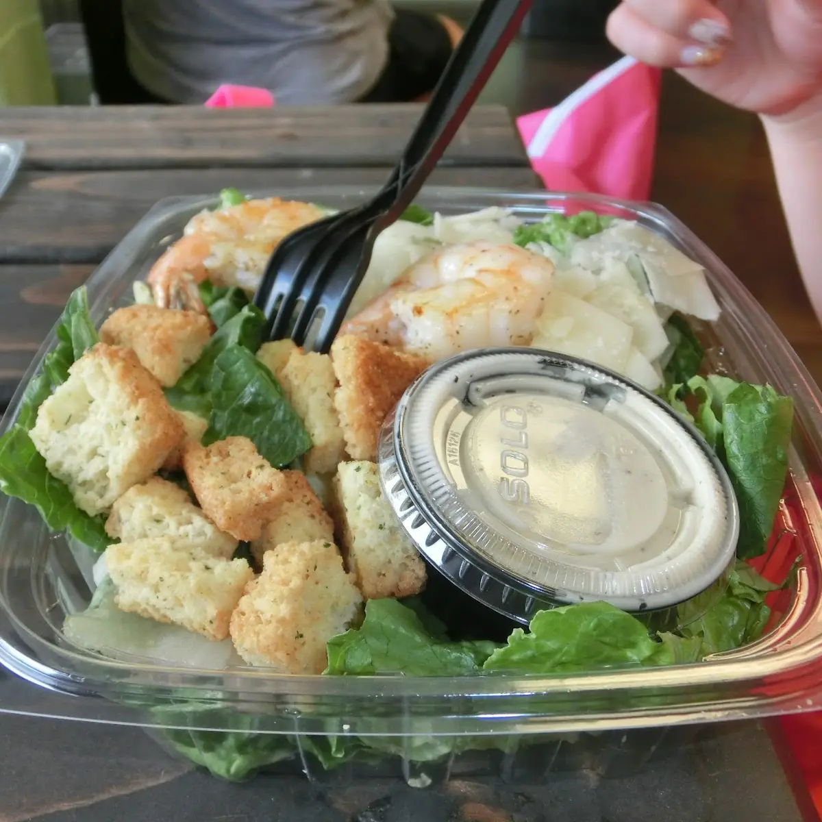 Aloha Caesar w Chicken Tray