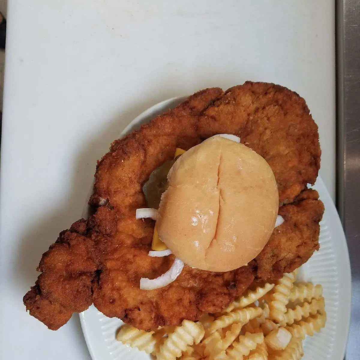 Chicken Fried Steak & Biscuits