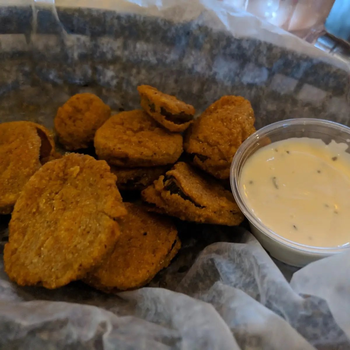 Deep Fried Pickle Chips
