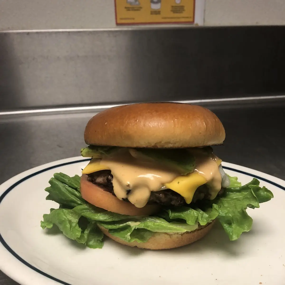 Denver Omelette Burger