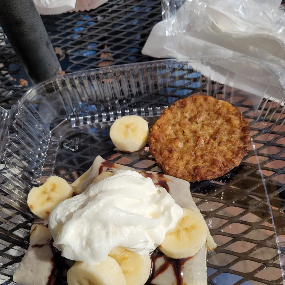 Cloud Nine with Banana Nutella Crepes