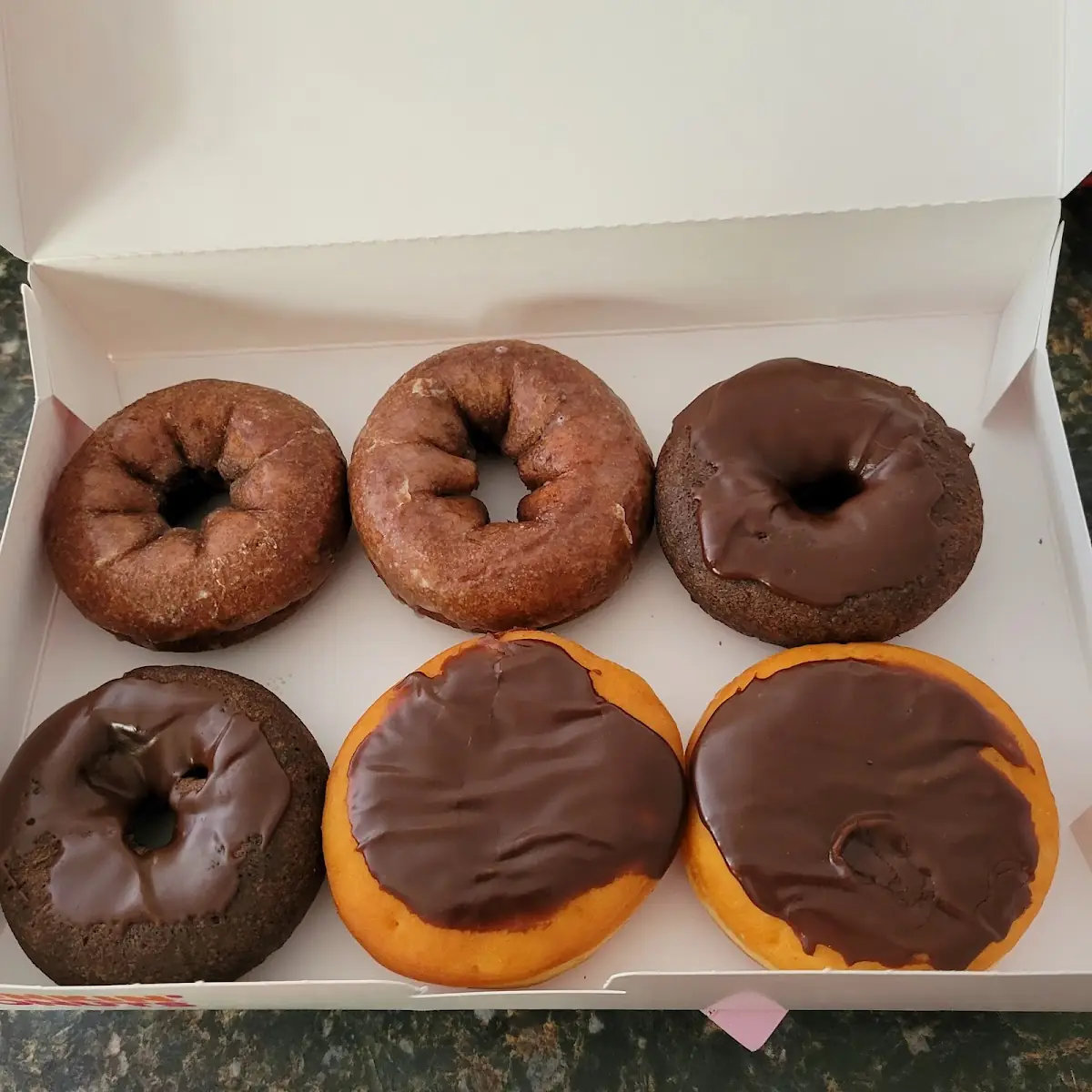 Pumpkin Double Chocolate & Boston Creme Donuts