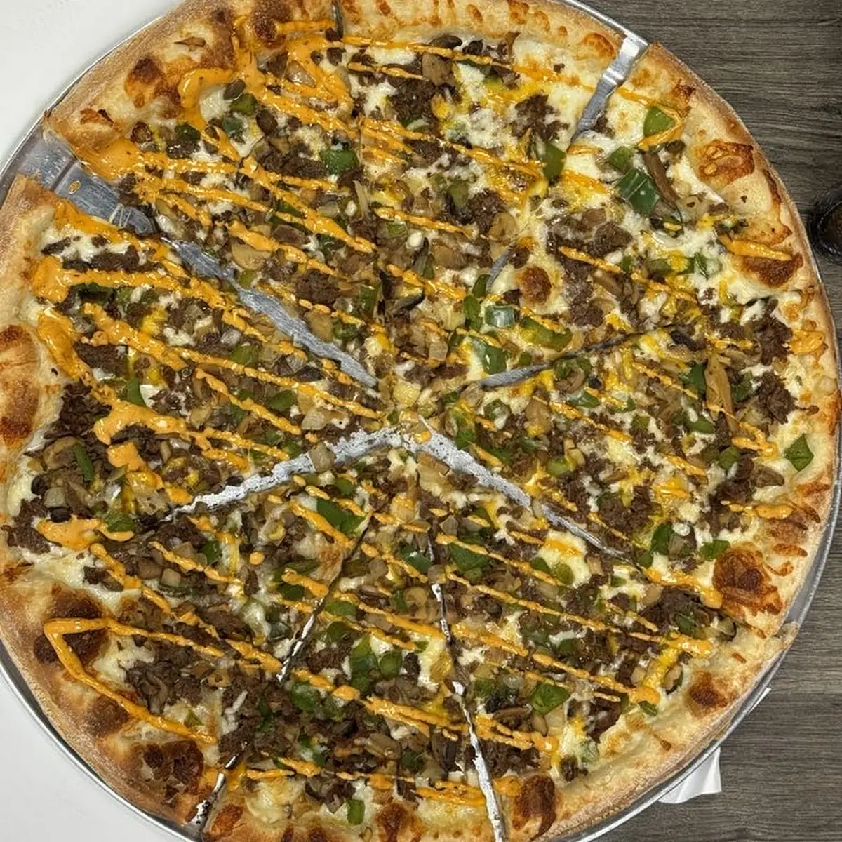 Philly Cheese Steak Pizza