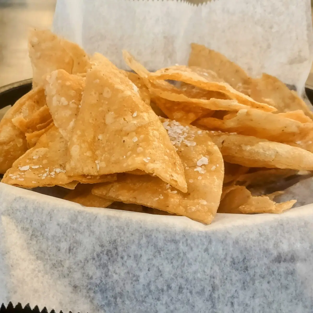Basket of Tortilla Chips