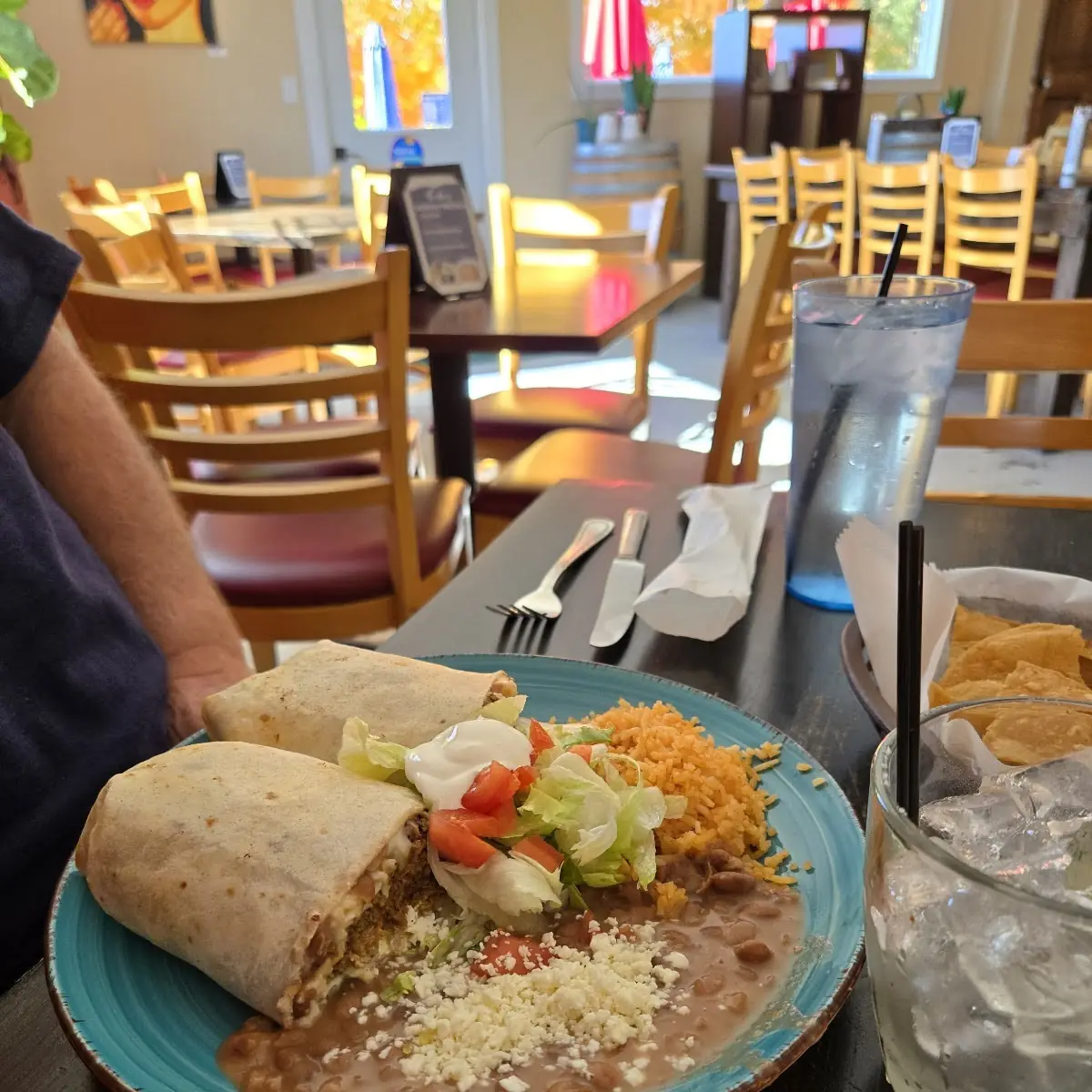 Ground Beef Burrito