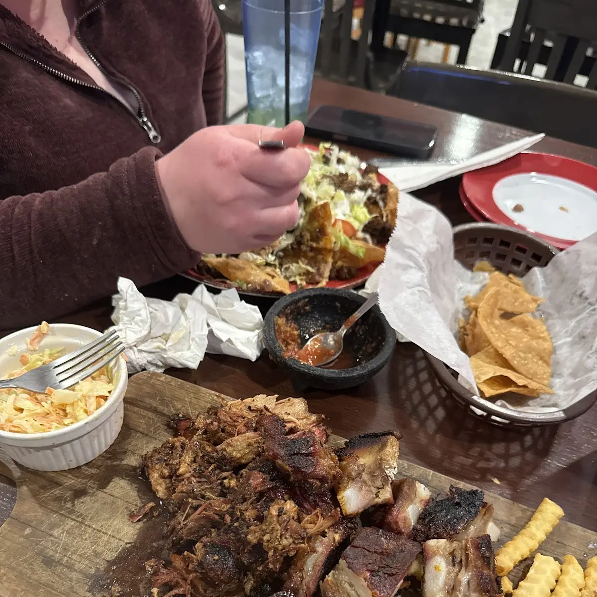 Hot Mess Brisket Sandwich