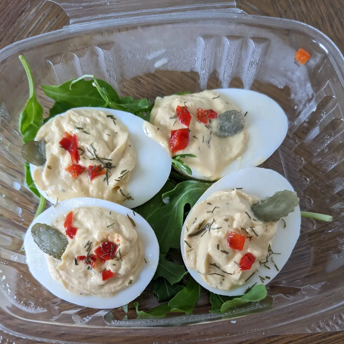 Horseradish Deviled Eggs