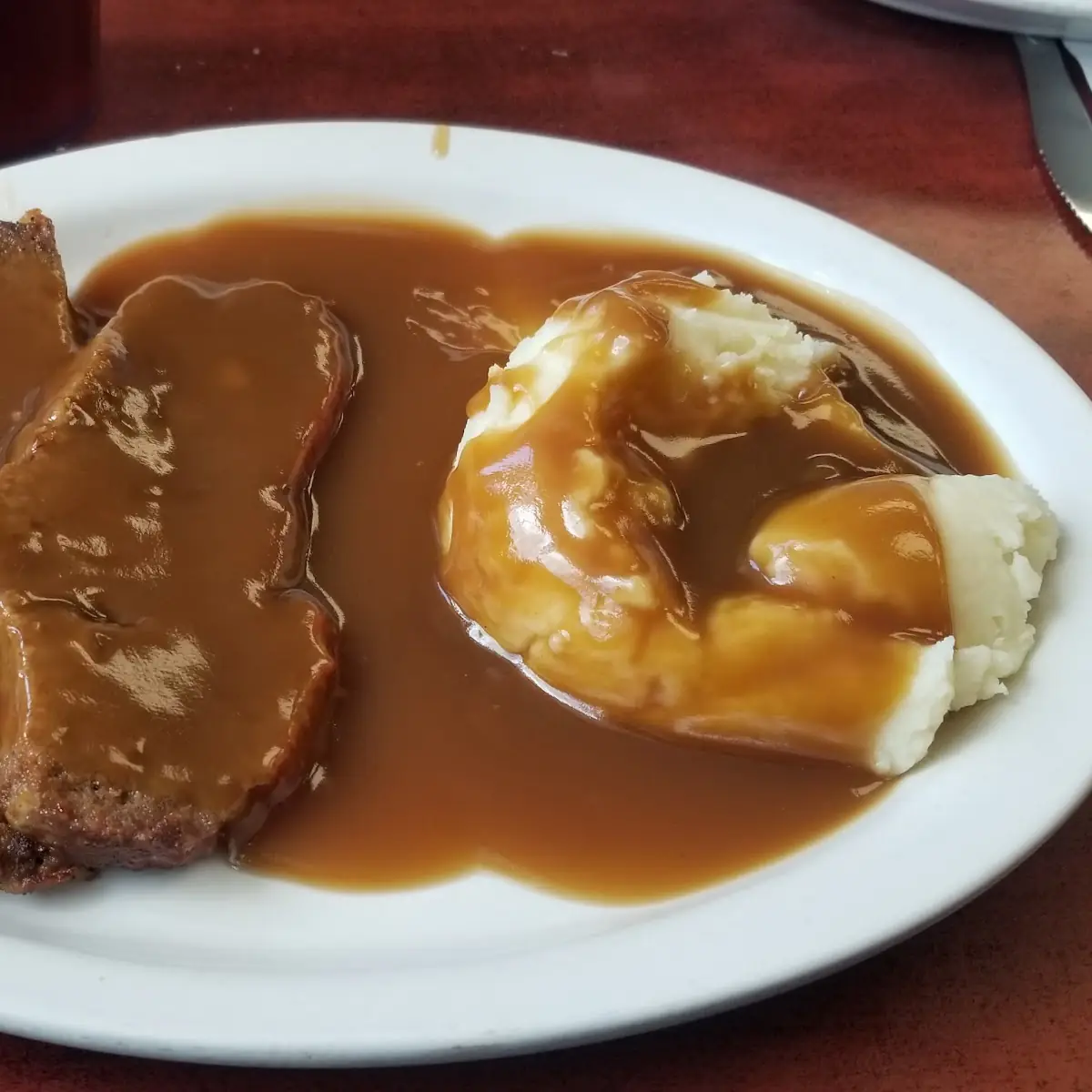 Meatloaf Mashed Potatoes & Gravy