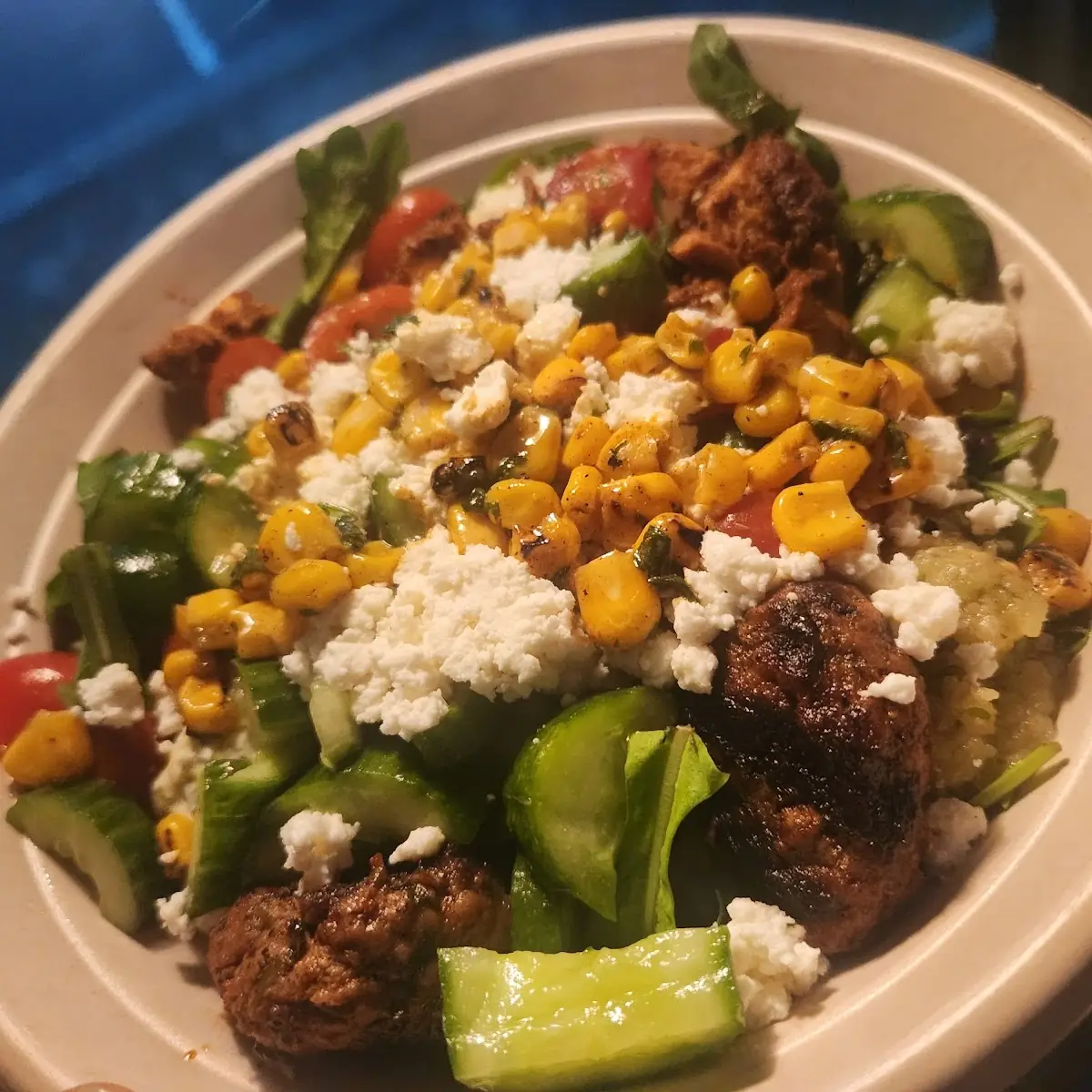 Lamb and Chicken Bowl