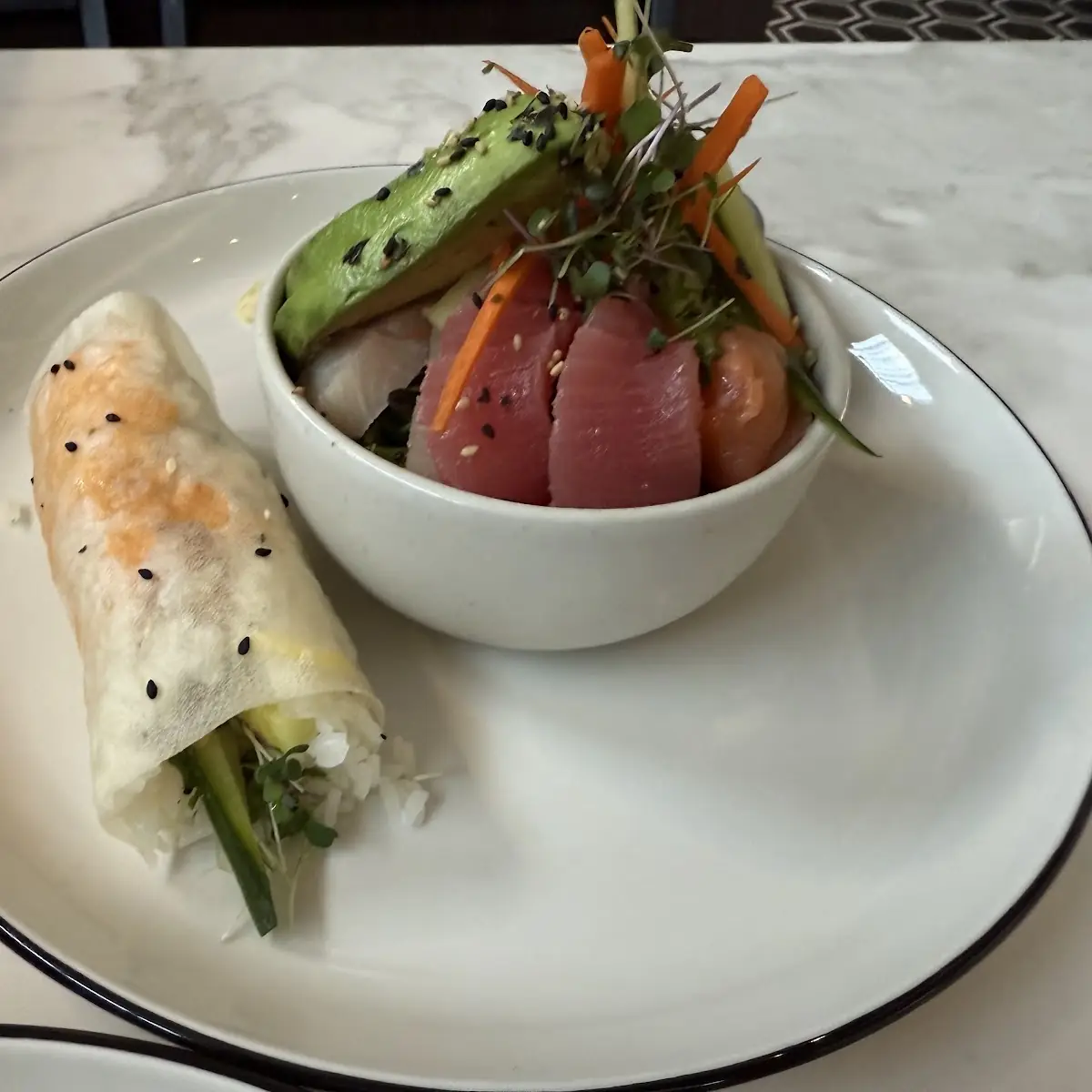 Crispy Shrimp Hand Roll