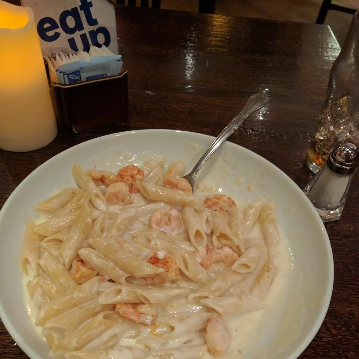 Shrimp Alfredo