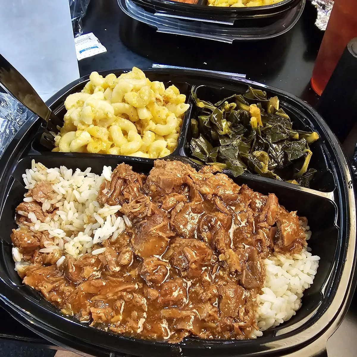 Pot Roast RCE Pinto Beans Mac and Cheese