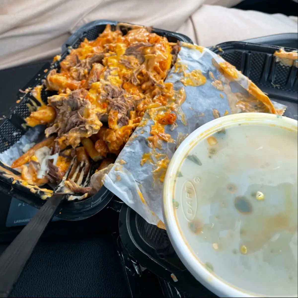 Loaded Fries Chicken Steak