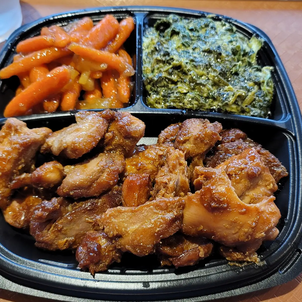 Bourbon Chicken with Sides