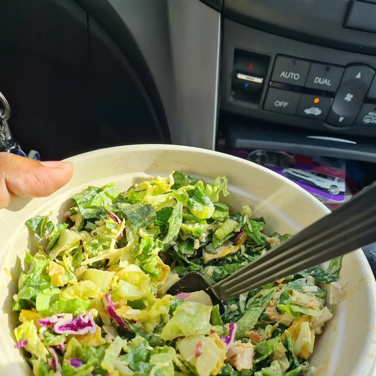 Hatch Chile Chicken Caesar Salad