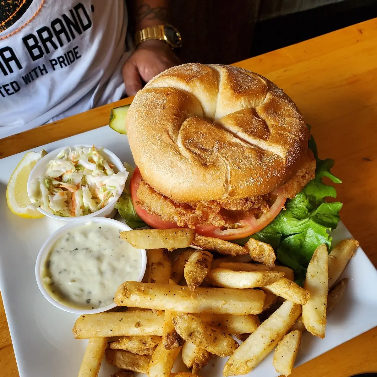 Cod Fish Sandwich