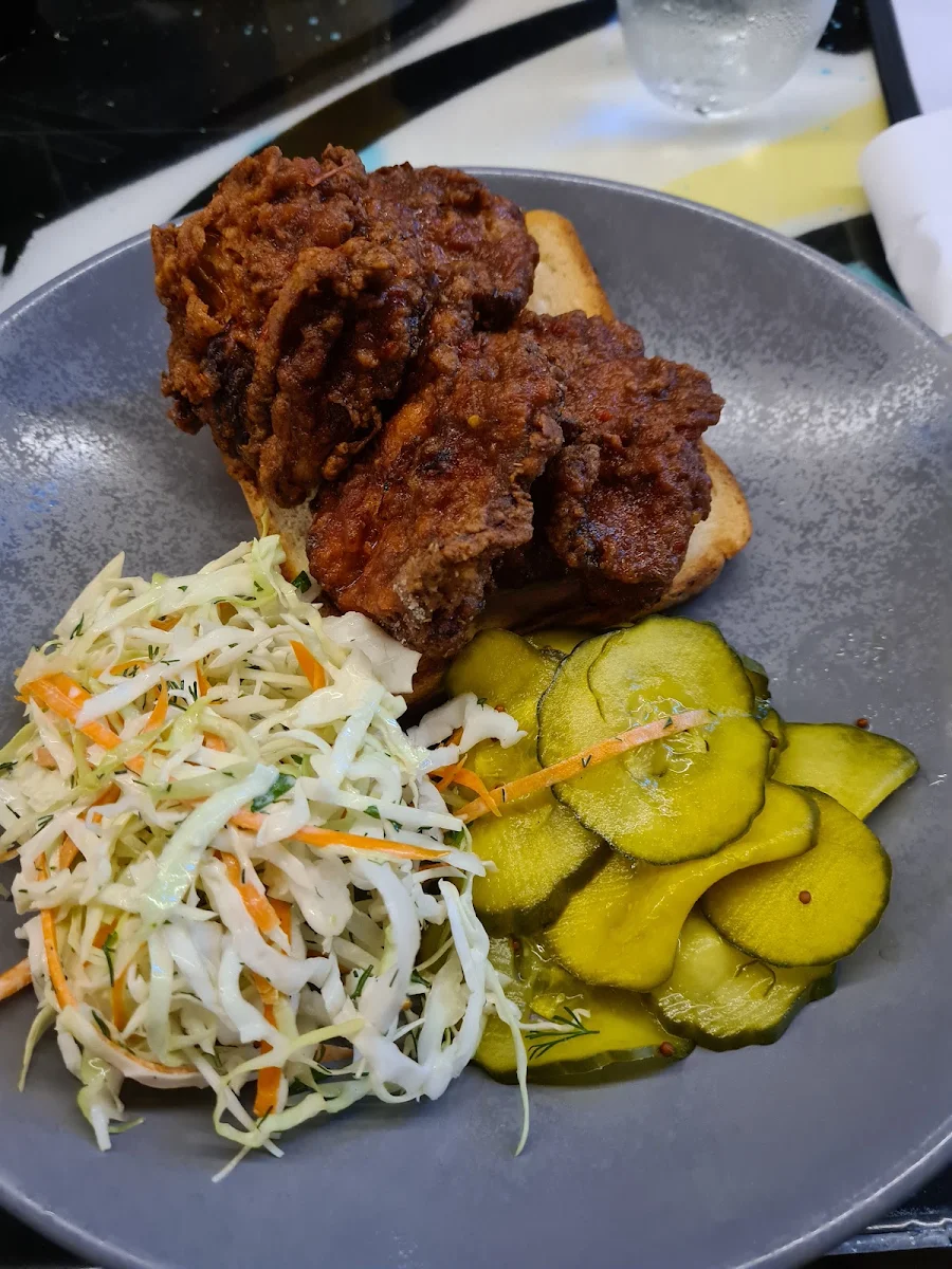 Fried Chicken, Bright Tank Brewing Co