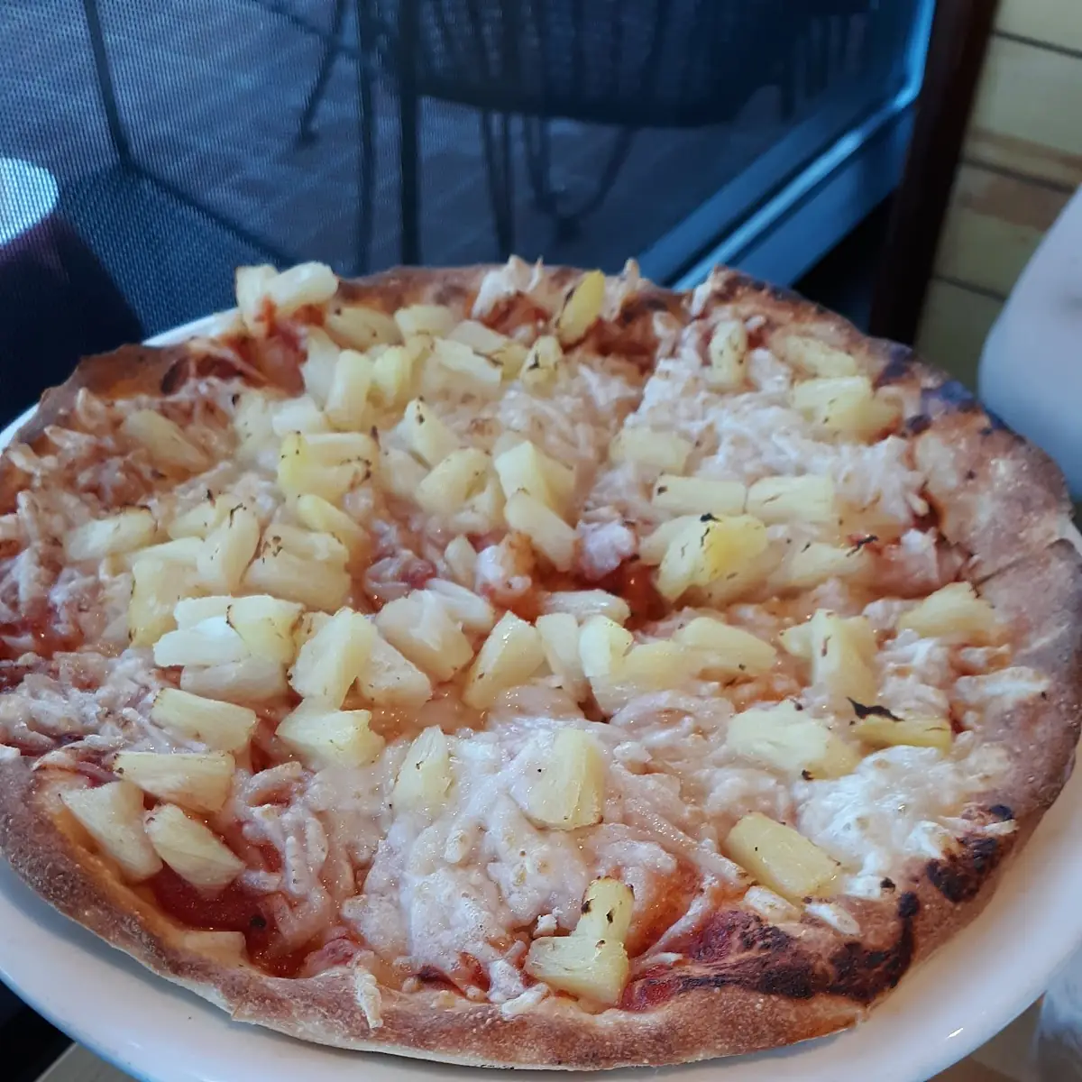 Dairy Free Pinapple Pizza