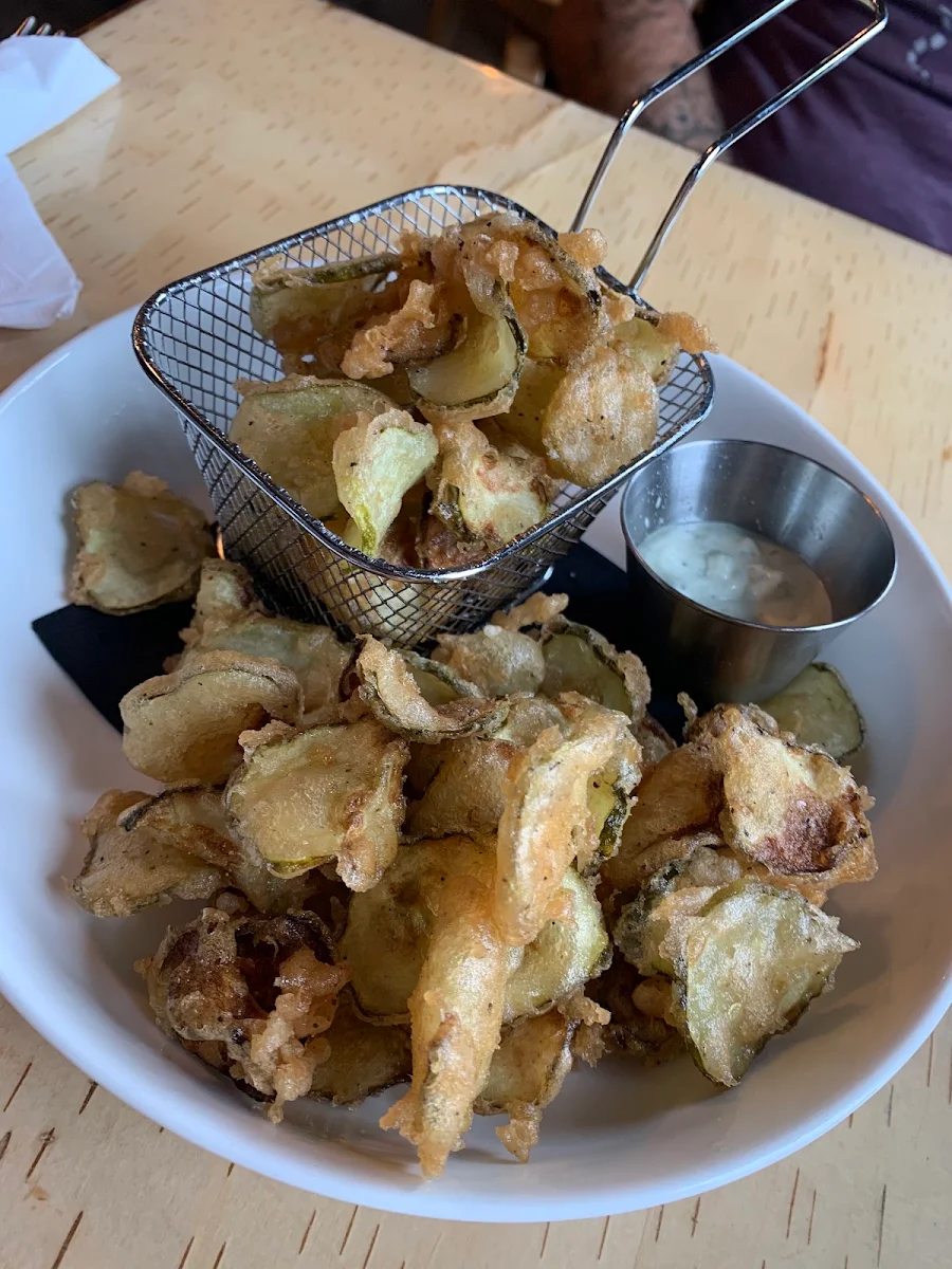 Beer Battered Pickle Chips