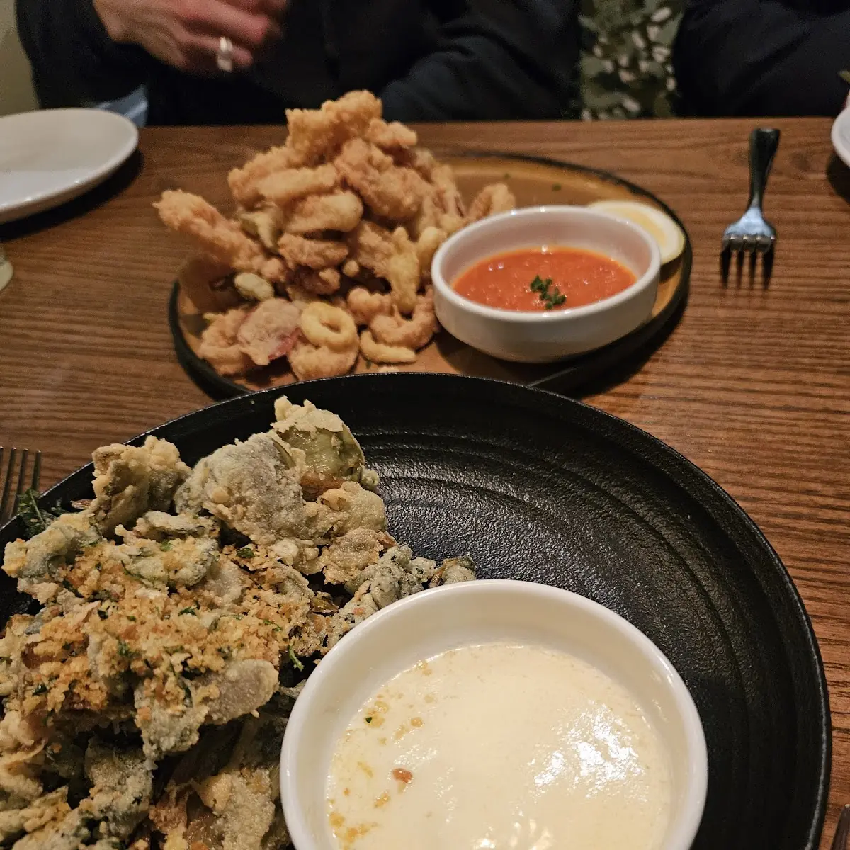Fried Artichokes with Dipping Sauce