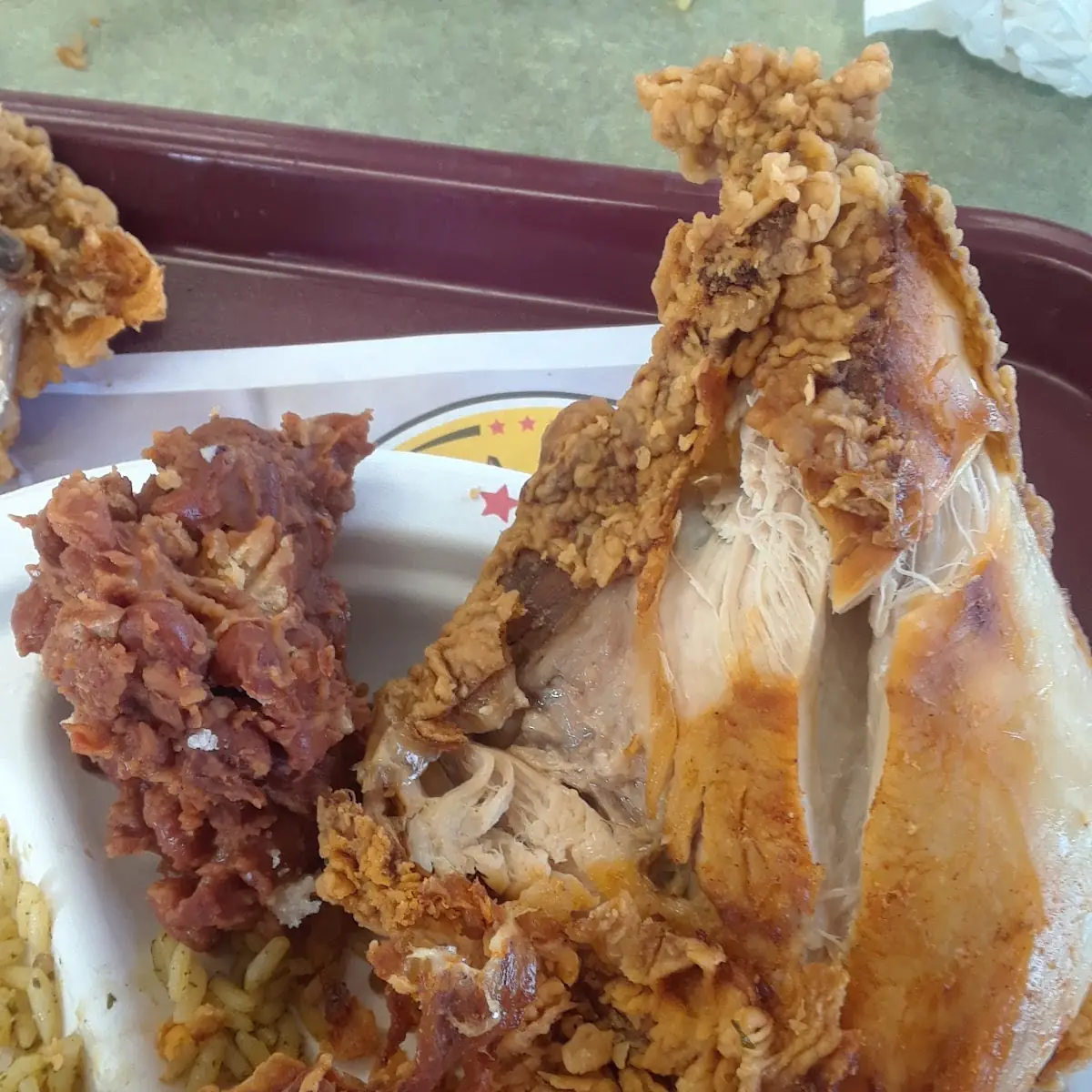 Over Cooked Chicken