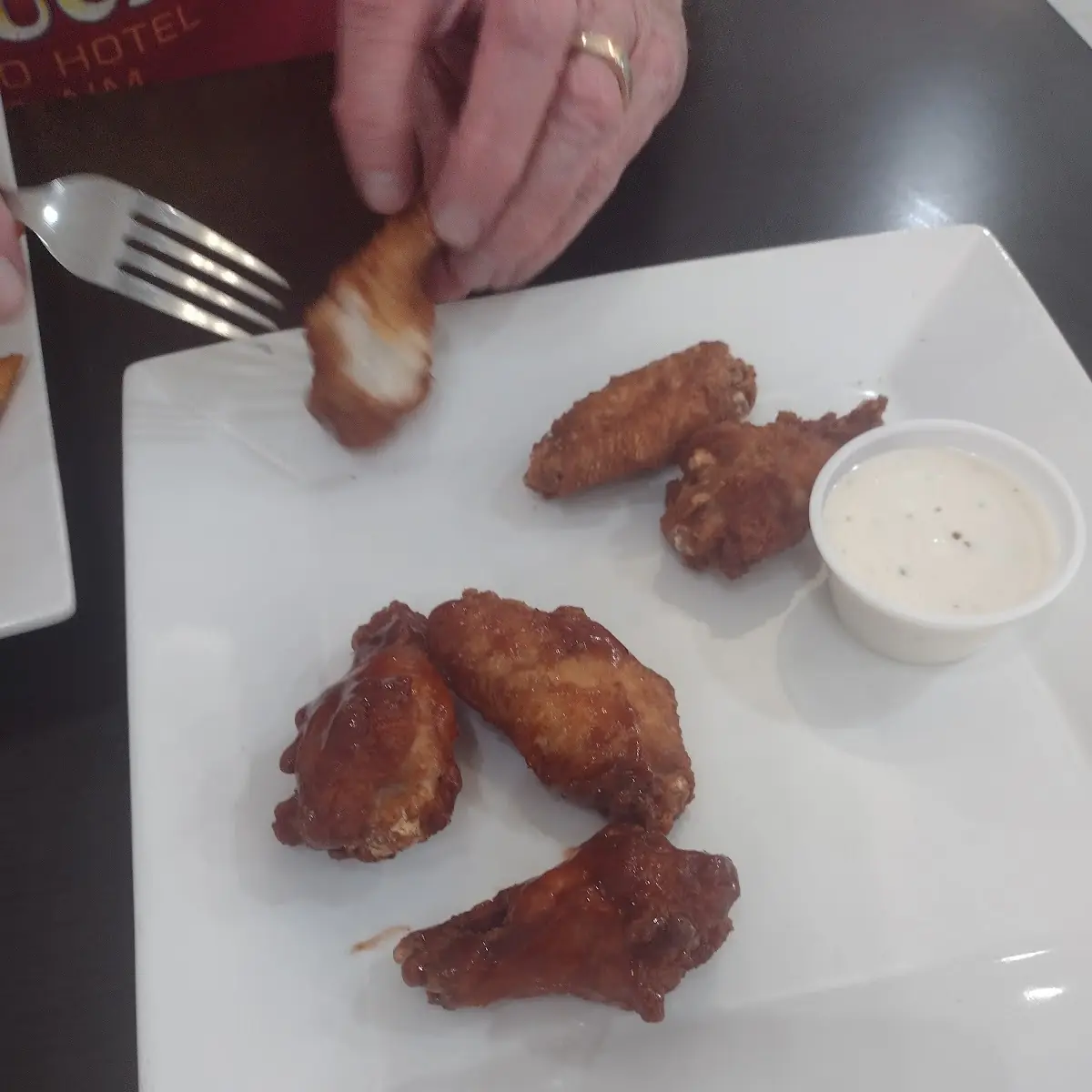 Bourbon BBQ Wings
