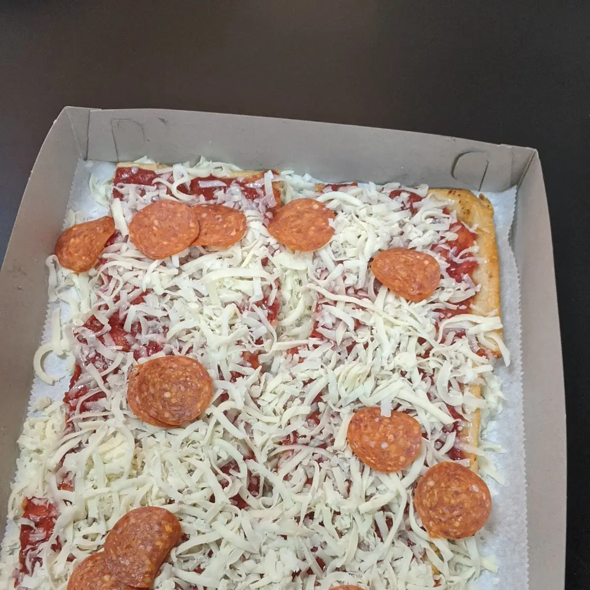 Extra Cheese Pepperoni Pizza Tray