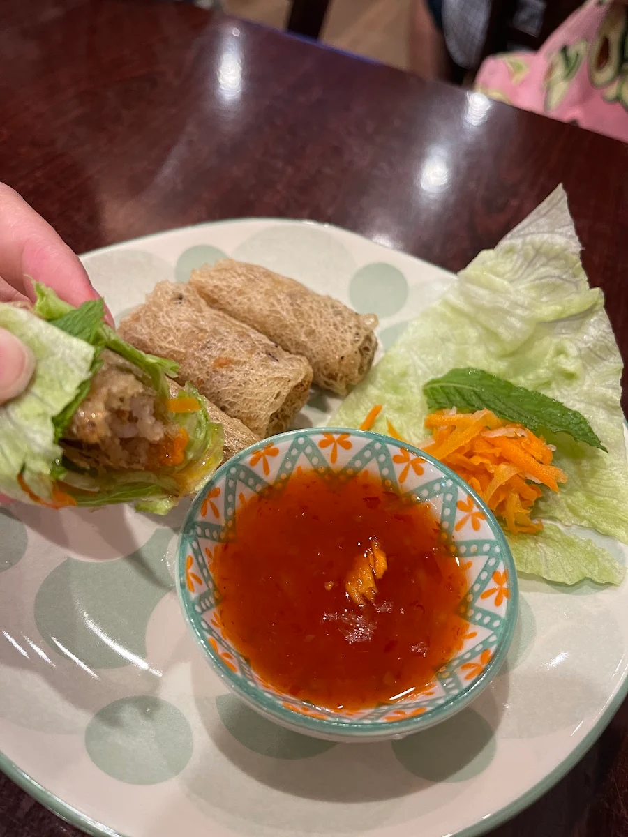 Ha Noi Veggies Spring Rolls 4p, Pho Bui Vietnamese restaurant