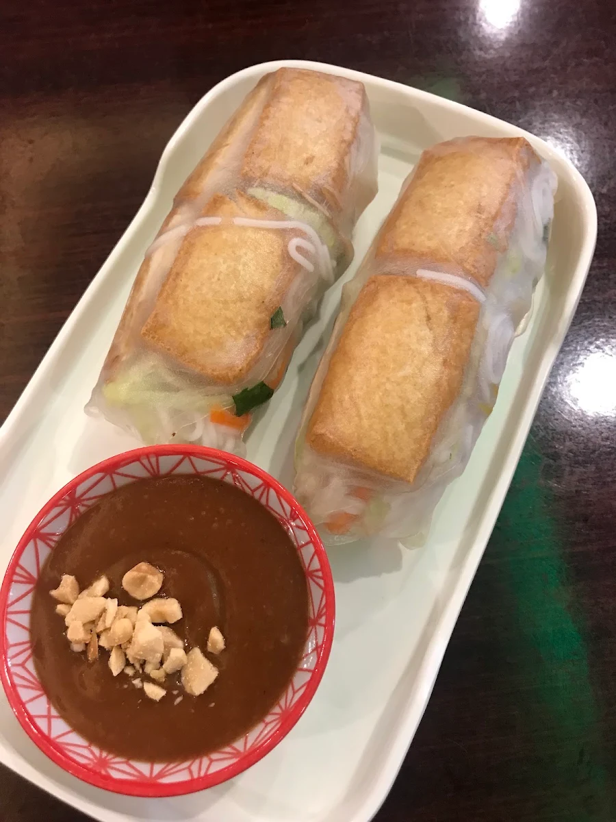 Tofu Rice Paper Rolls, Pho Bui Vietnamese restaurant