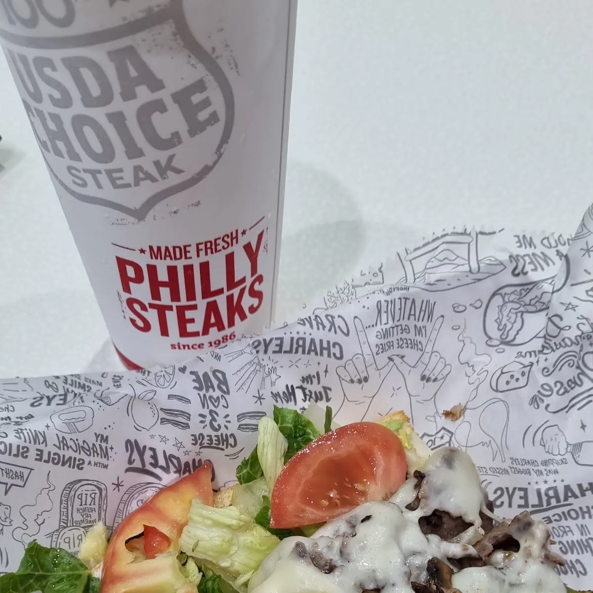 Philly Cheese Steak Sandwich