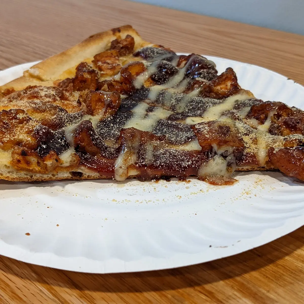 BBQ Chicken Pizza Slice