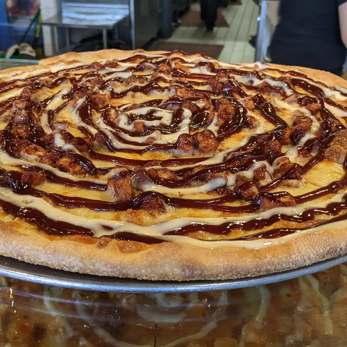 My Favorite Pizza BBQ Slice