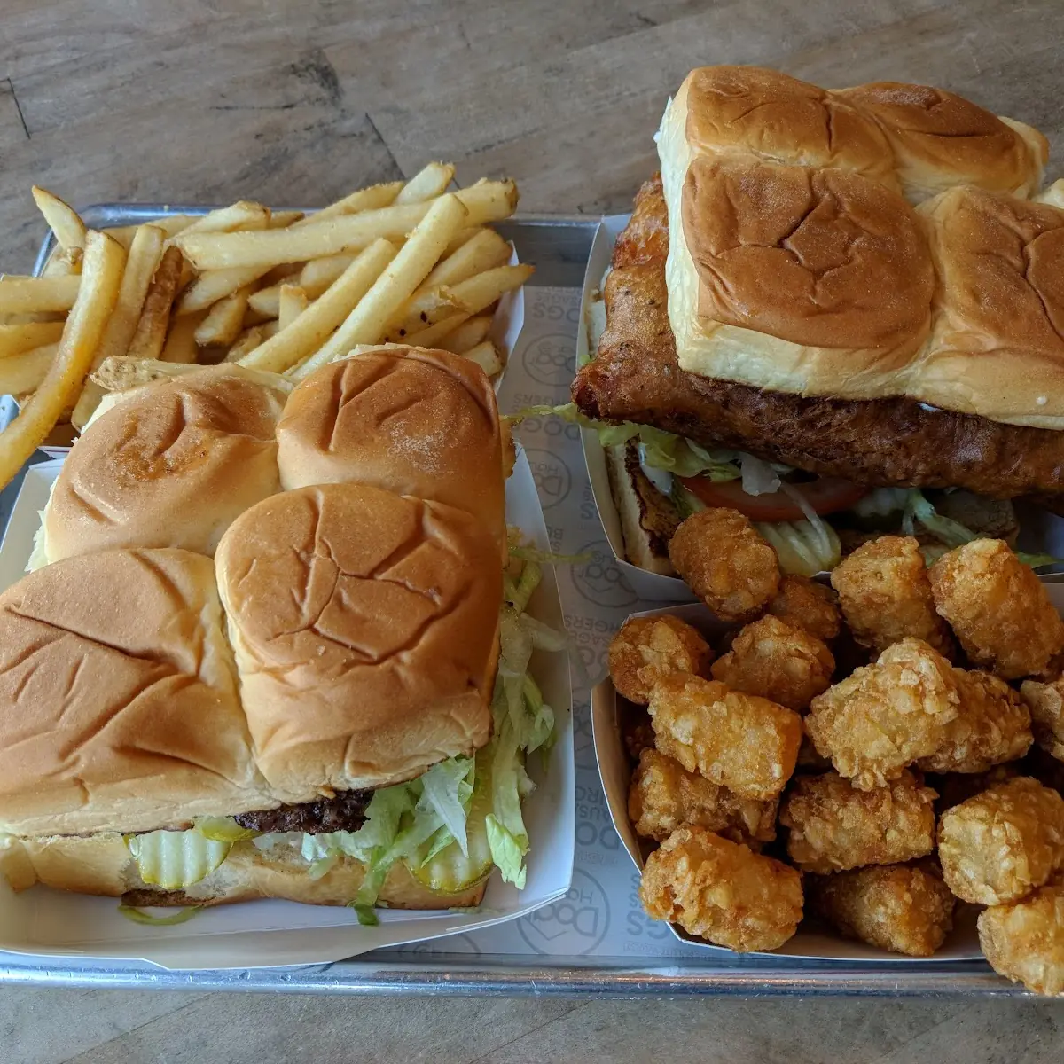 Tater Tots Cheeseburger