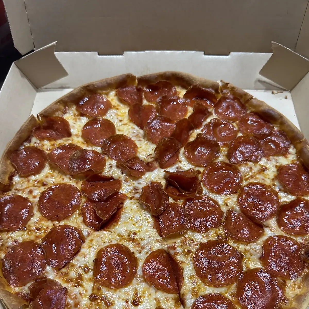 Pepperoni Pizza Thin Crust