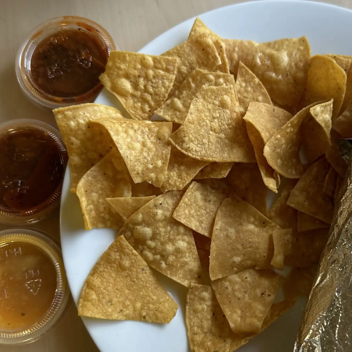 Chips and Salsa Half Tray