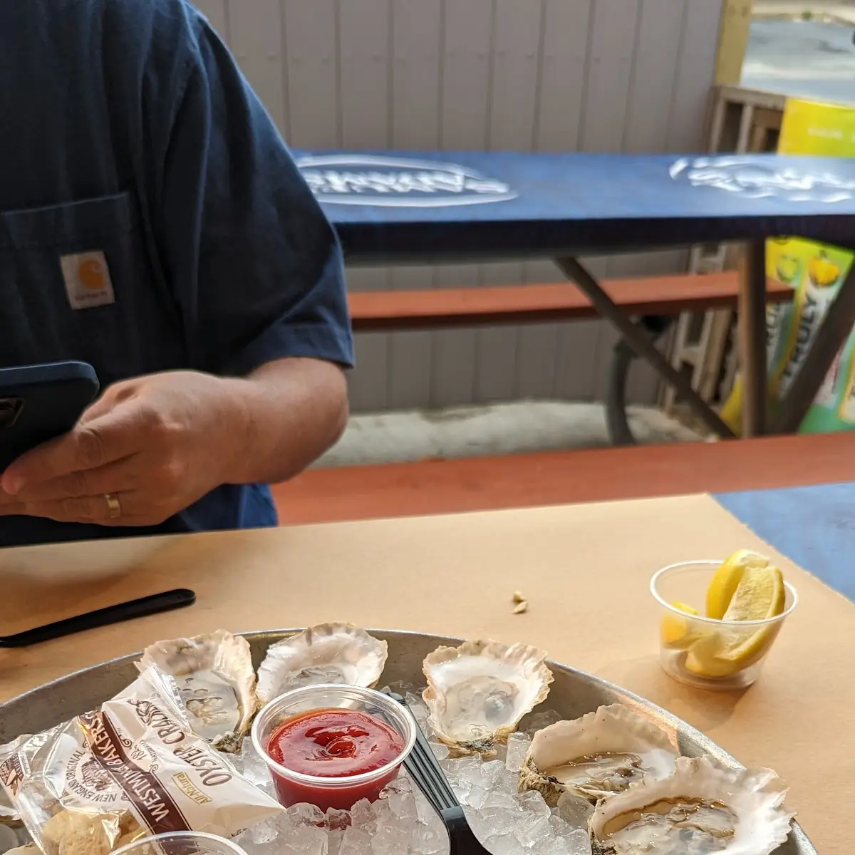 Oysters on the Half Shell