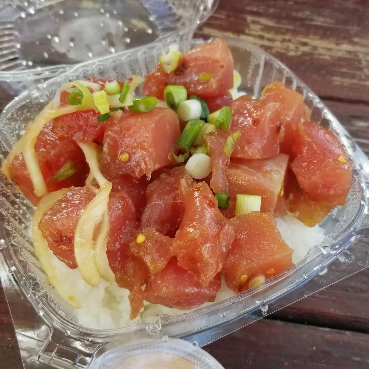 Poke Bowl with White Rice