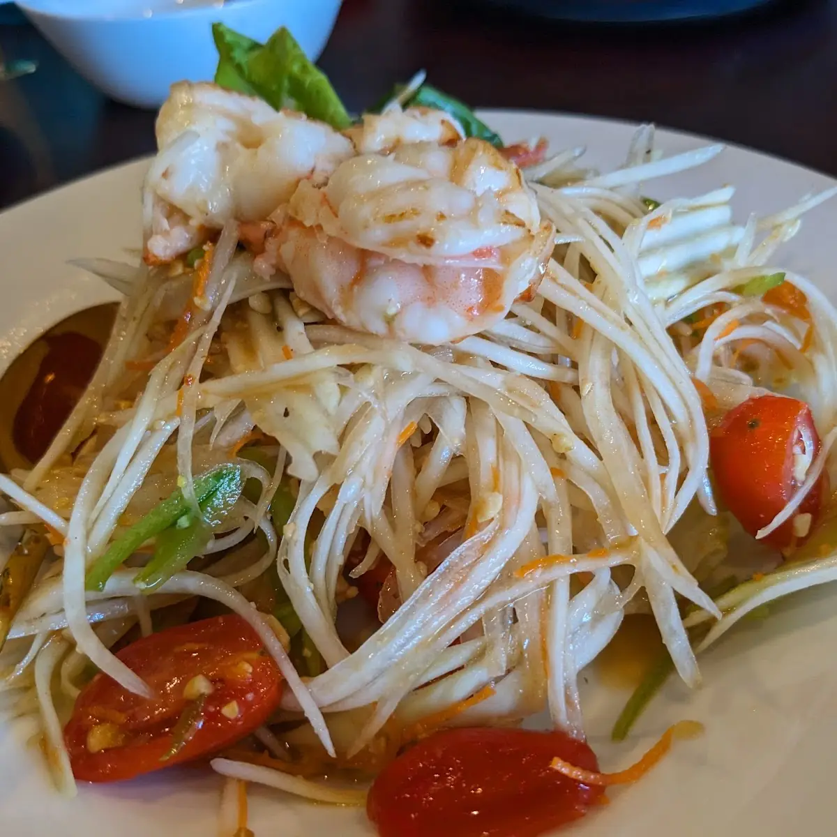 Green Papaya Salad Medium Spicy