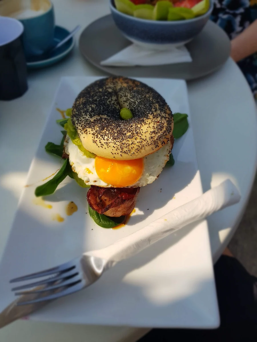 Breakfast Burger, Seasalt Cafe & Restaurant