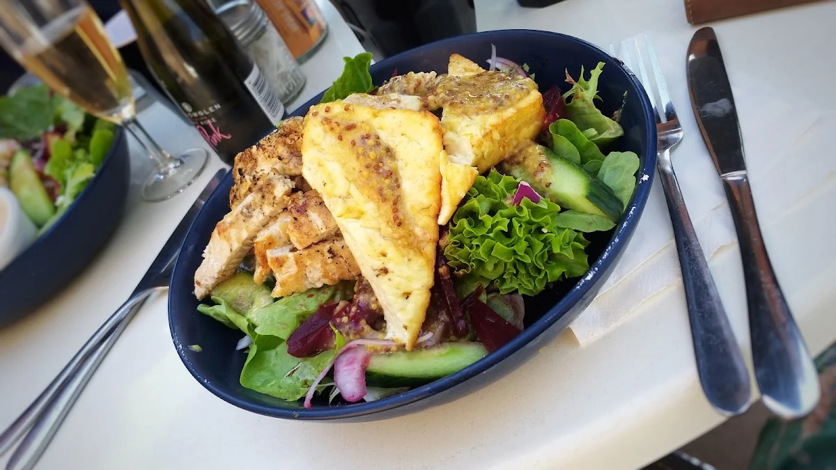 Chicken & Haloumi Salad, Seasalt Cafe & Restaurant