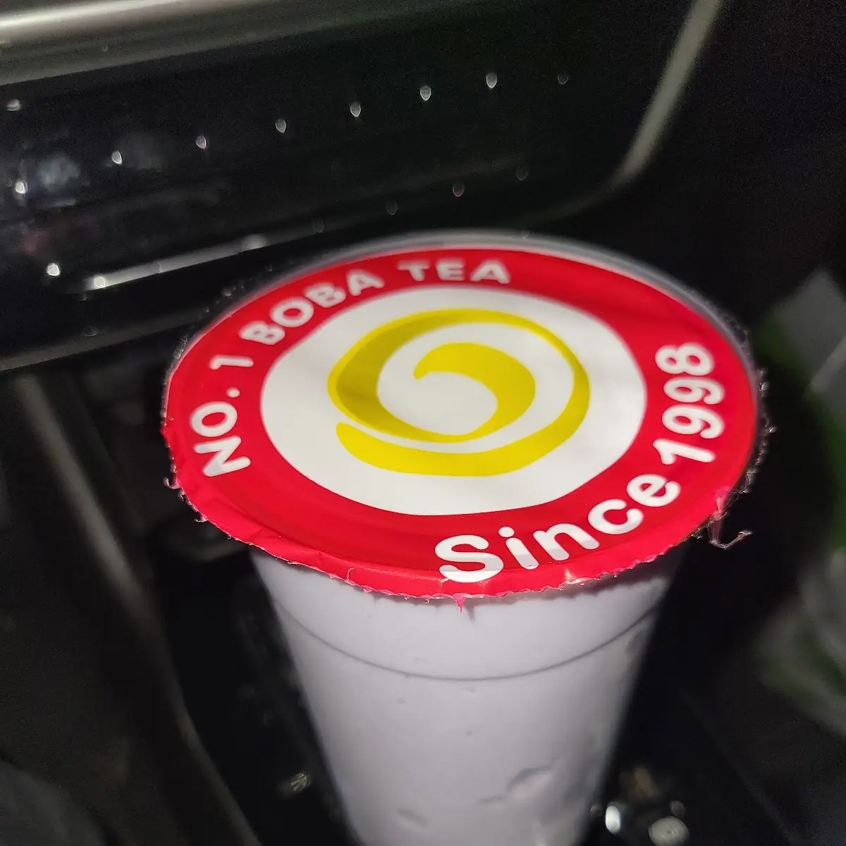 Taro Slush with Mango Explosion