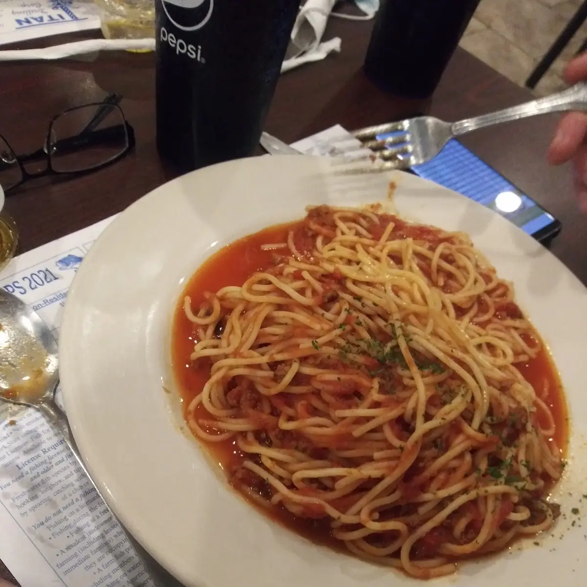 Spaghetti and Meat Sauce