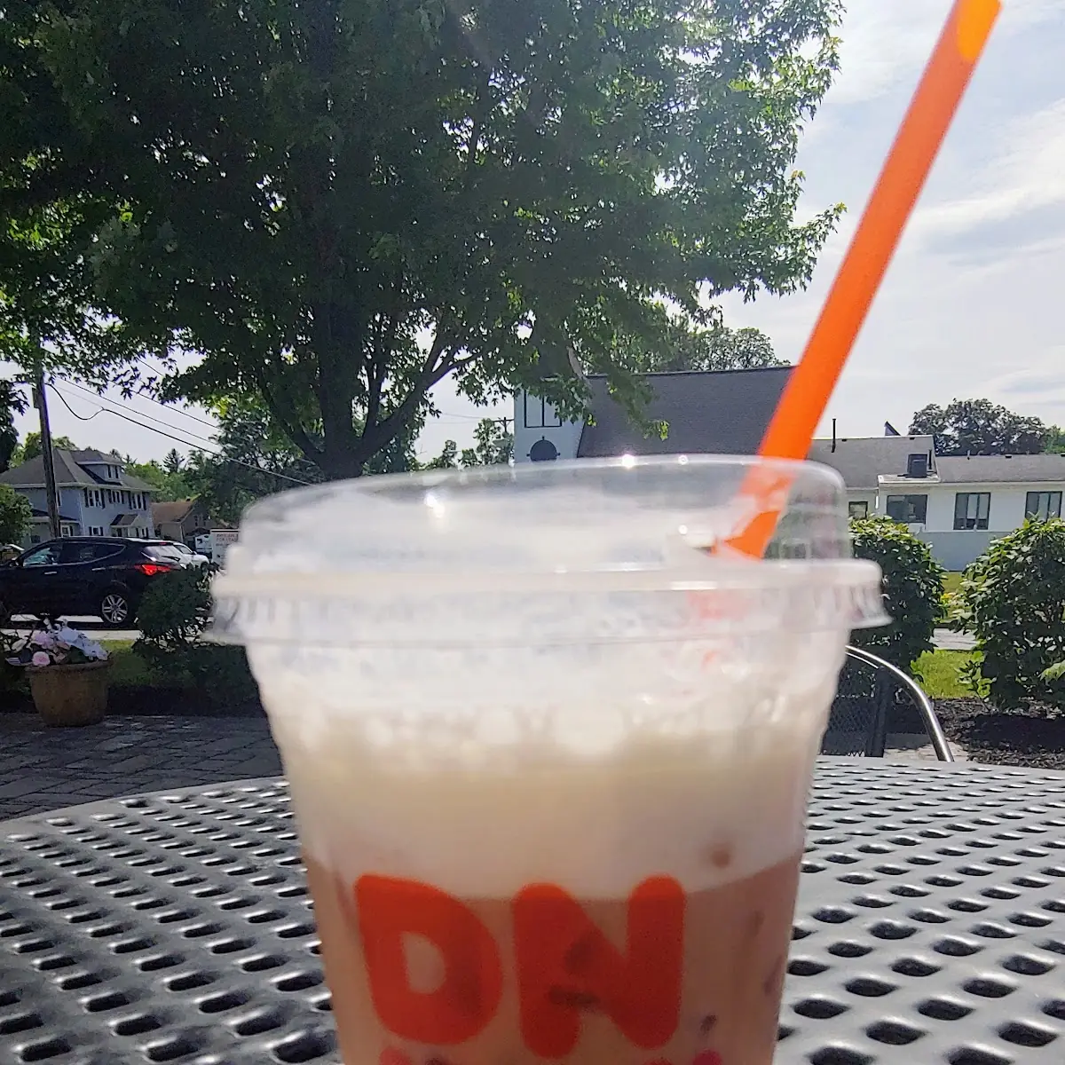 Iced Cappuccino with Sugar Free Vanilla & Cold Foam