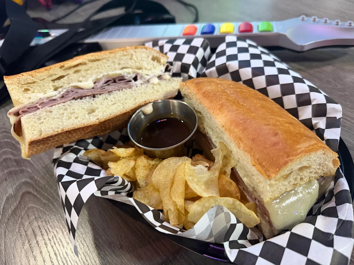 French Dip Sandwich with Chips