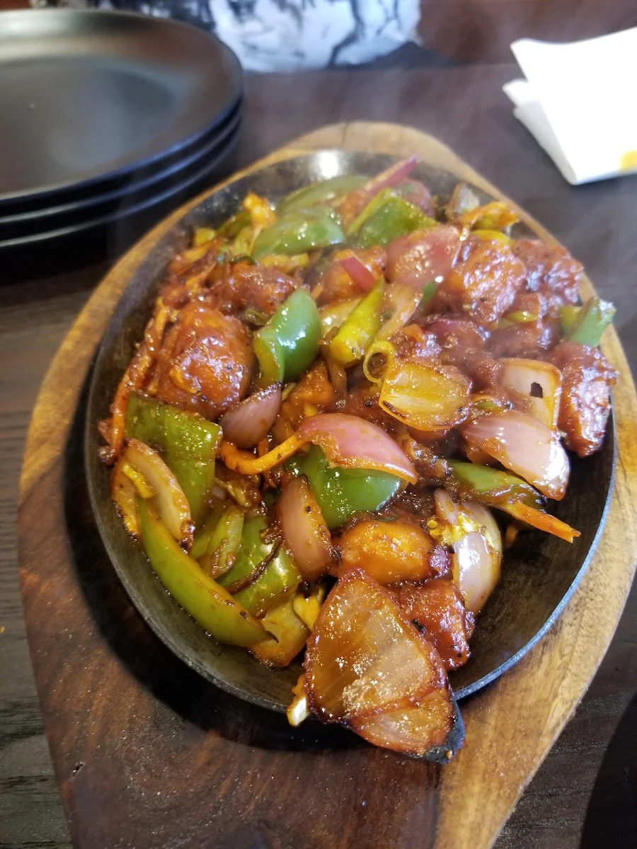 Paneer Chilly Sizzler, Dhamaal Restaurant