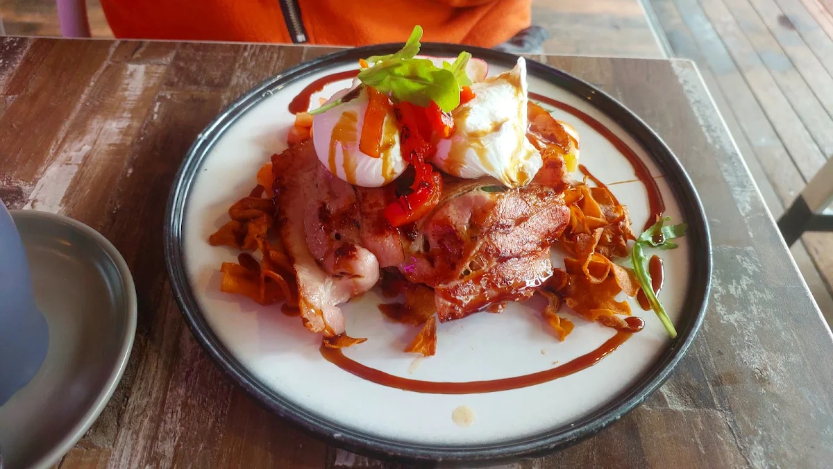 Corn Fritters, Cafe Plenty