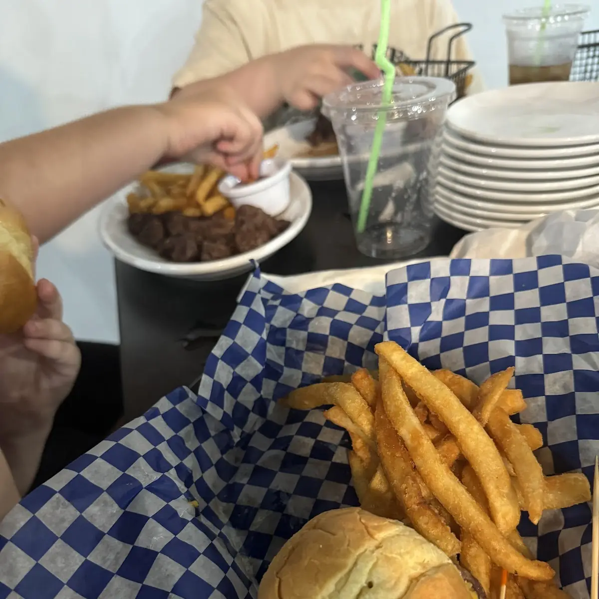 Kids Meal Sliders with Fries